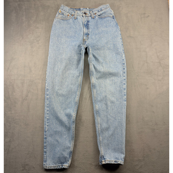 Levi's Denim - Vintage Levi's 512 Jeans Womens Size 11 Blue Denim Slim Fit Tapered Leg Made USA